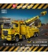 MOLD KING 17028 Yellow Road Rescue Vehicle Engineering Series Building Blocks Toy Set