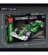 MORK 023008 vert Jaguar R5 modèle de voiture de sport briques de construction ensemble de jouets