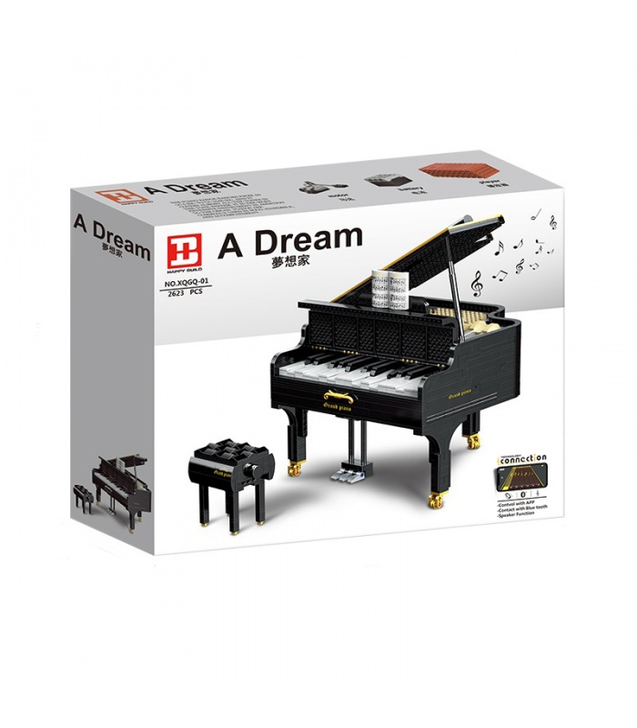 XINYU XQGQ-01 Ensemble de jouets de briques de construction Piano Dreamer