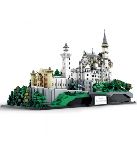 XINGBAO 05002 Neuschwanstein New Swan Stone Castle 빌딩 블록 장난감 세트