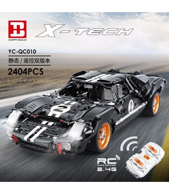 XINYU YC-QC010 Ford GT40 Building Bricks Toy Set