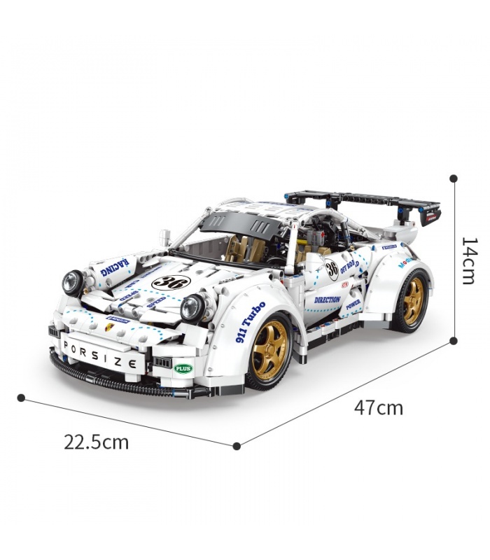 XINYU YC-QC016 X-Tech 911 Sports Car Building Bricks Toy Set