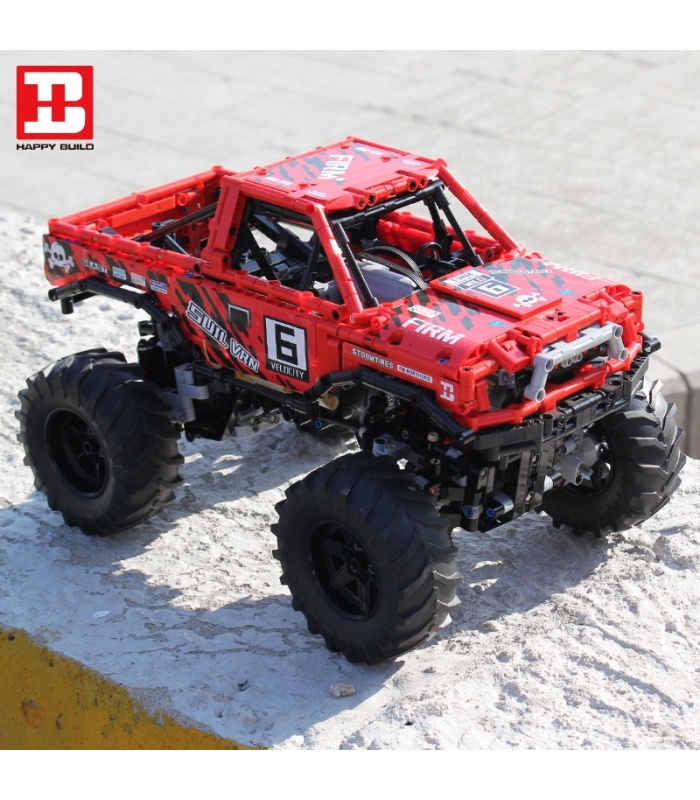 XINYU XQ1212D Toyota Monster Truck Remote Control Building Bricks Toy Set