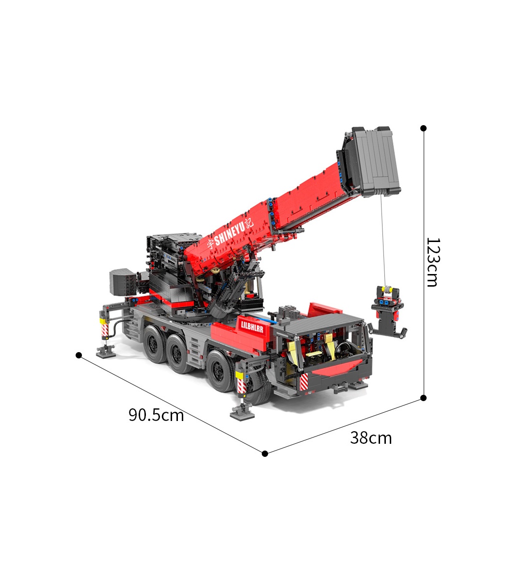 Grue de chantier télécommandée 1 m