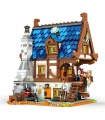 Reobrix 66005 European Medieval Blacksmith Shop Architecture Series Building Bricks Toy Set