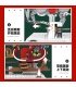 Reobrix 66002 Santa Christmas Schlitten Bausteine Spielzeugset