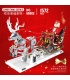 Reobrix 66002 Santa Christmas Sleigh Building Blocks Toy Set