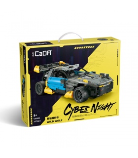 CADA C62002 Cyber ​​​​Night Wild Wolf SUV-Fahrzeug-Baustein-Spielzeug-Set