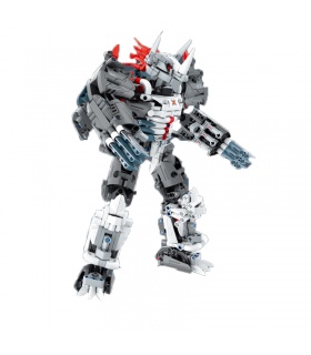 IM MASTER 6822 Robot Series Dark Tyrannosaurus Building Blocks Toy Set