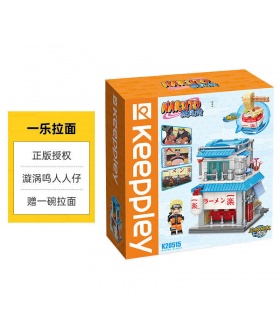 Keeppley K20515 Ramen Ichiraku Restaurante Juego de bloques de construcción de juguete
