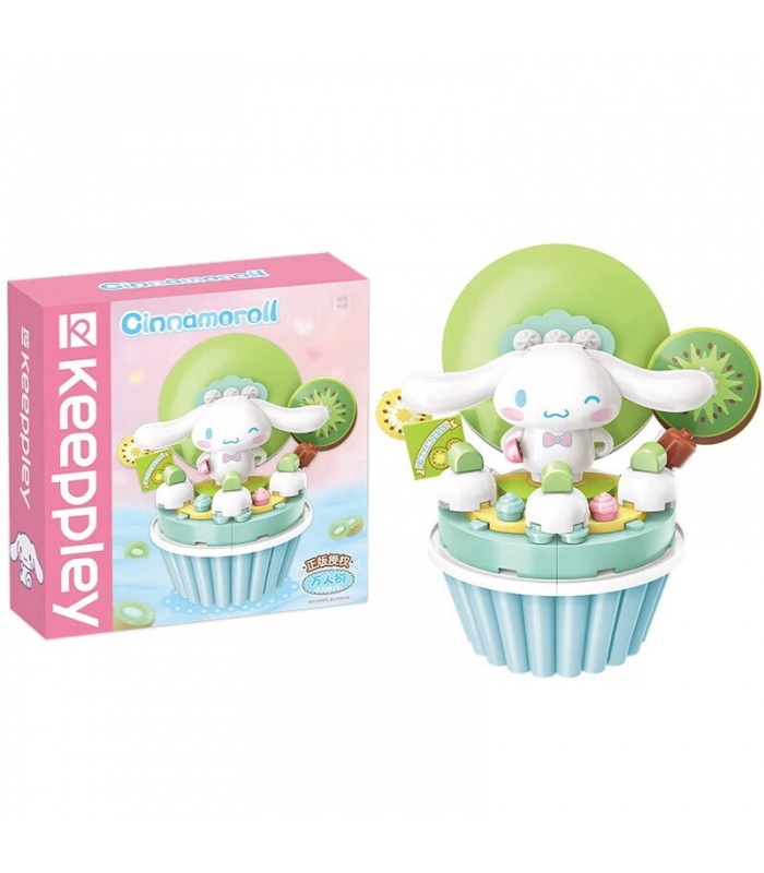Keeppley K20815 Cinnamoroll Cupcake Sanrio Series Building Blocks Toy Set