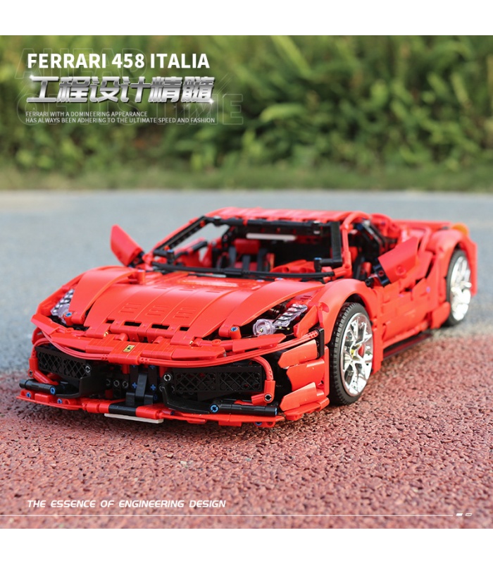 KBOX 10304 Technology Series Ferrari 458 Sports Car Building Blocks Toy Set