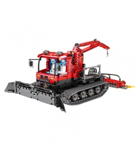 REOBRIX 2019 除雪車両技術機械シリーズ ビルディングブロックおもちゃセット