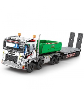 REOBRIX 22021 Hakenhubwagen-Technologie Maschinenserie Bausteine Spielzeugset