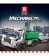 REOBRIX 22021 Hook Lifting Truck Technology Machinery Series Building Blocks Toy Set