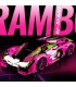 KBOX 10246 Rambo Cyber ​​​​Sport Car Building Blocks Ensemble de jouets
