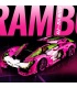 KBOX 10246 Rambo Cyber ​​Sports Car Building Blocks Toy Set