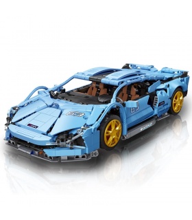 JIE STAR 92018 Lamborghini Sian blocs de construction ensemble de jouets