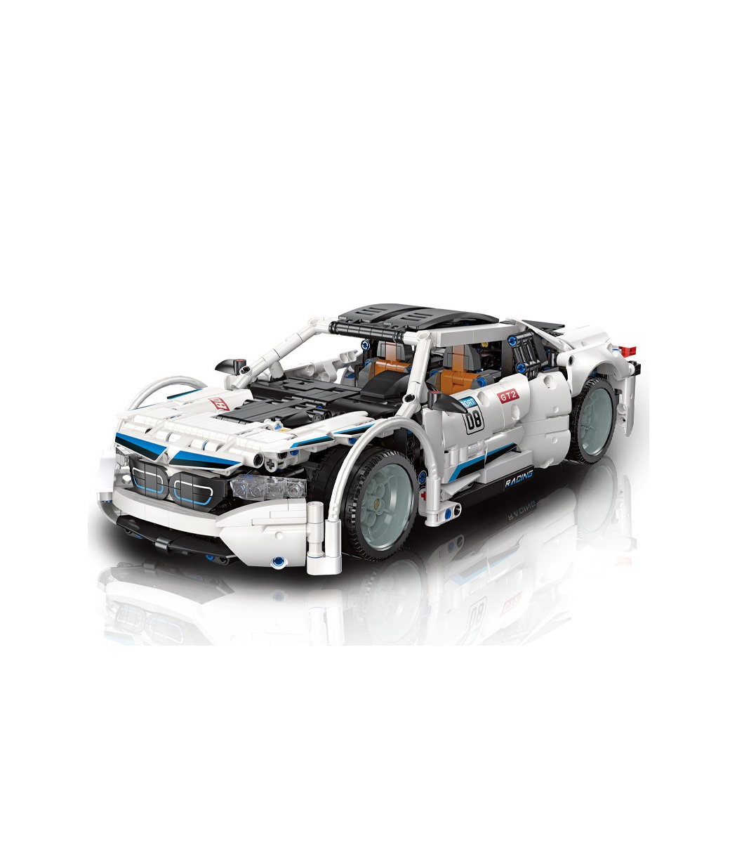 JIE STAR 92016 BMW i8 Super Car Building Blocks Toy Set 
