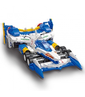 JIE STAR 92003 F1 AKF-11 Super blocs de construction de voiture de course ensemble de jouets
