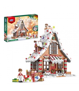 XINGBAO 18021 Gingerbread House Building Block Toy Set