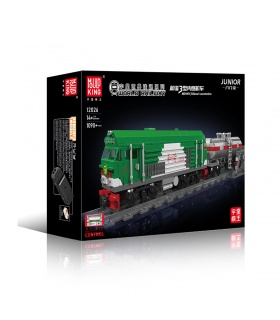 MOULD KING 12026 HXN 3 Locomotora diésel Juego de bloques de construcción de juguete