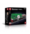 MOULD KING 12026 HXN 3 ensemble de blocs de construction de Locomotive Diesel