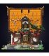 MOULD KING 16054 Medieval World Log Cabin Building Blocks Toy Set