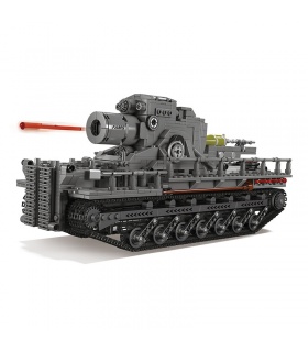 MOLD KING 20028 칼 박격포 기갑 대포 탱크 빌딩 블록 장난감 세트