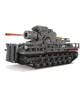MOULD KING 20028 Karl Mortar Panzer Cannon Tank Building Blocks Toy Set
