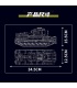 MOULD KING 20028 Karl Mortar Panzer Cannon Tank Building Blocks Toy Set