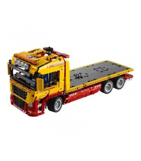 Jeu de jouets en briques de construction de camion à plat, technologie personnalisée, 1115 pièces
