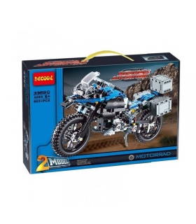 DECOOL 3369 R 1200 GS Adventure Motorcycle Building Bricks Toy Set