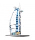 WANGE Dubaï Burj Al Arab Hôtel 5220 Blocs de construction Ensemble de jouets