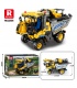 Reobrix 22026 Grape Harvester Remote Control Building Blocks Toy Set