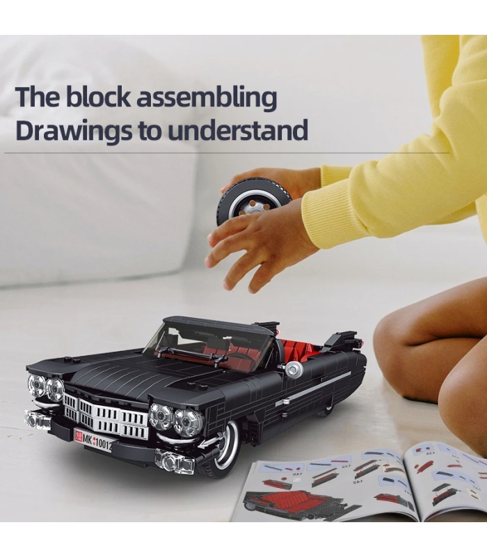 Ensemble de jouets de construction Cadillac Eldorado 10012 de MOULD KING