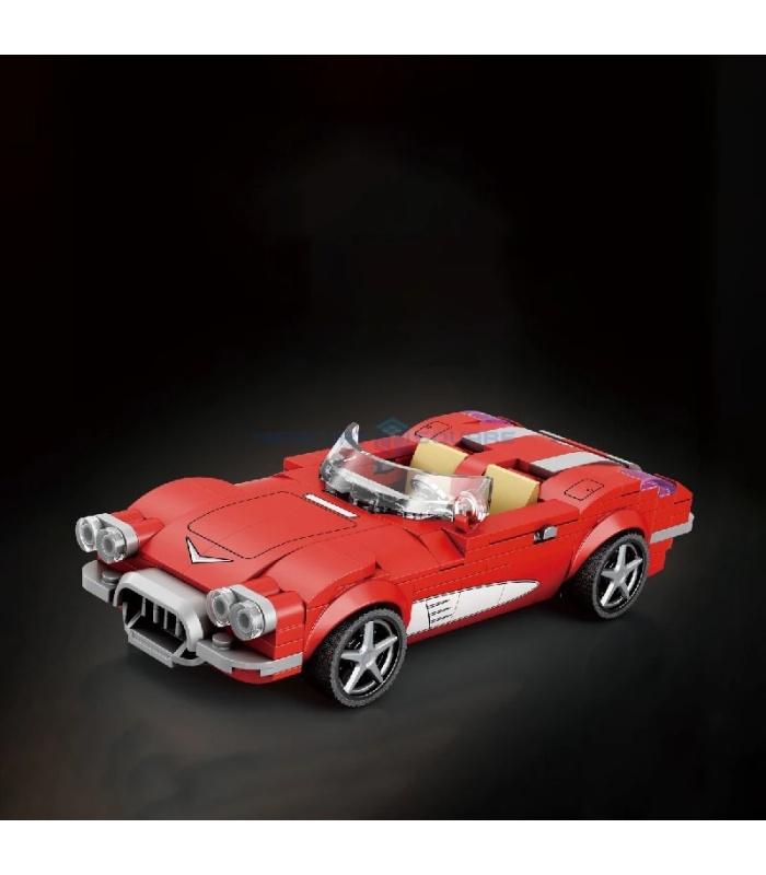 Reobrix 808 Chevrolet Corvette C1 Car Building Blocks Toy Set
