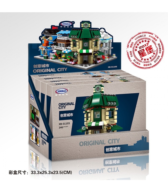 XINGBAO 01105 Ville d'Origine Mini Briques de Construction Modulaire Ensemble