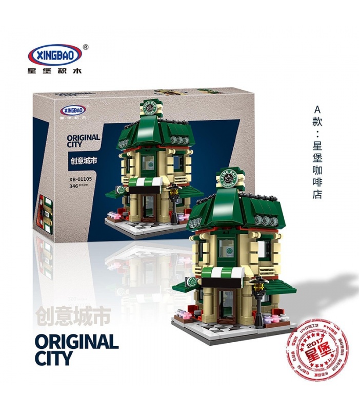 XINGBAO 01105 Original City Mini Modular Building Bricks Set