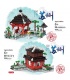 XINGBAO 01110 Garden Suzhou Building Bricks Set