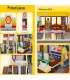 CADA C66026 Shell Gas Station Building Blocks Toy Set