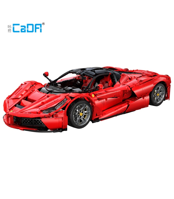 CADA C61505 Laferrari Viva Hypercar Red Racing Car Building Blocks Toy Set