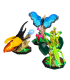 Benutzerdefiniertes The Insect Collection LED-Lichtversion Bausteine Spielzeugset 730 Teile