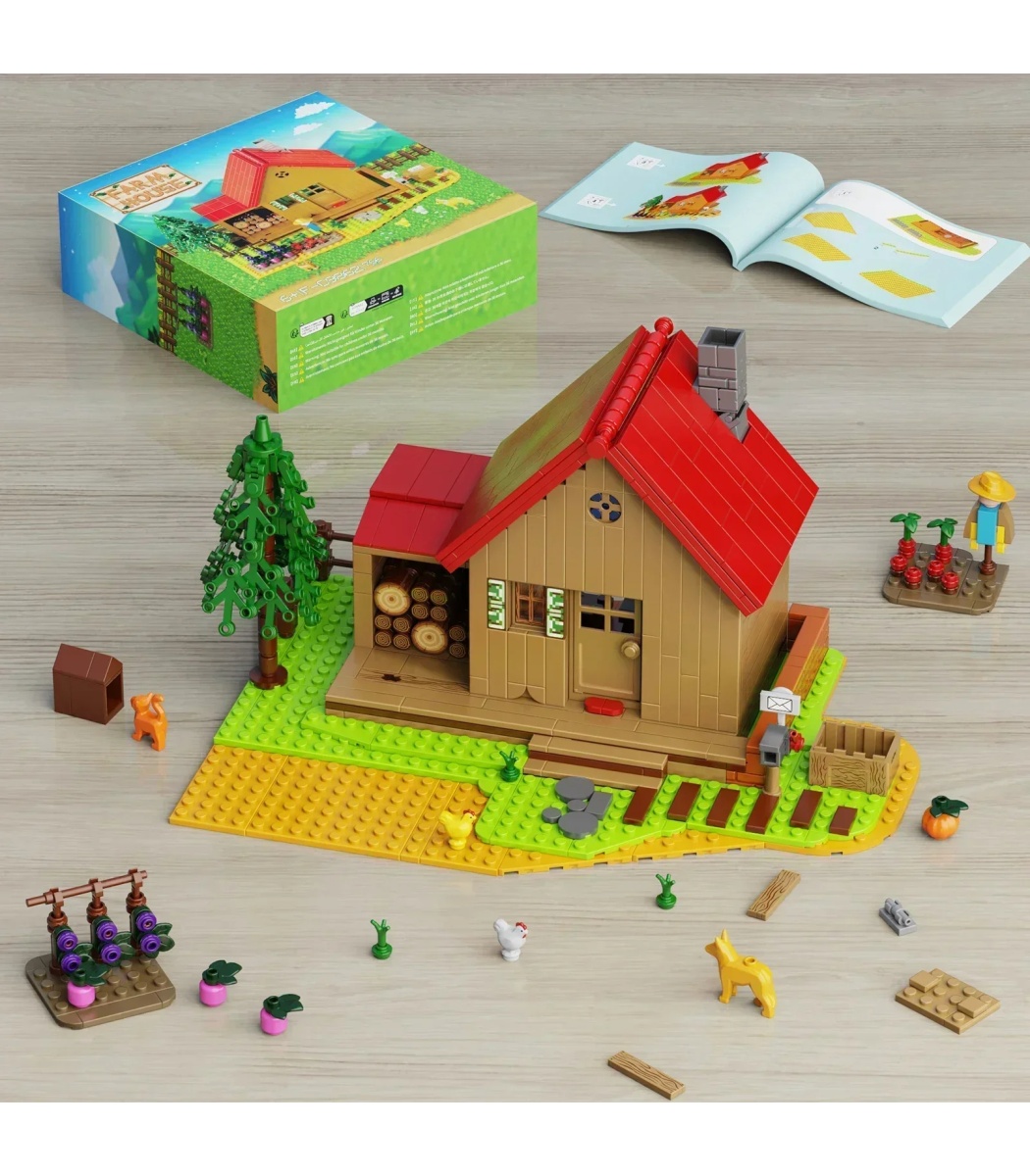 Custom Stardew Valley Farm Building Blocks Toy Set - BuildingToyStore.com