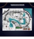 MOULD KING 12029 Weihnachtszug-Wunderland-Bausteine-Spielzeugset