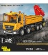 MOULD KING 17050 Actros Selbstfahrender Kran Fernbedienung Bausteine Spielzeugset