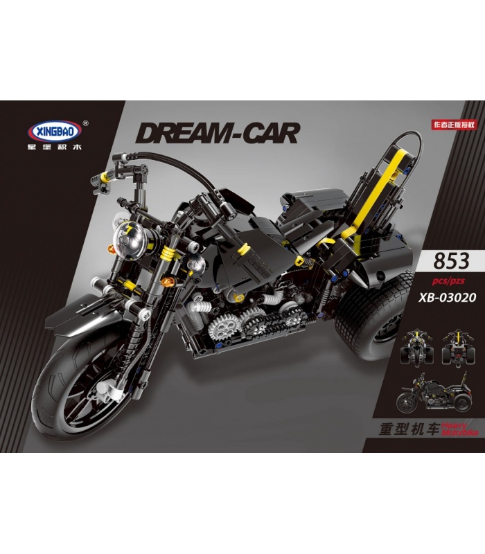 XINGBAO 03020 Easy Rider Motorrad Trike Bausteine Set