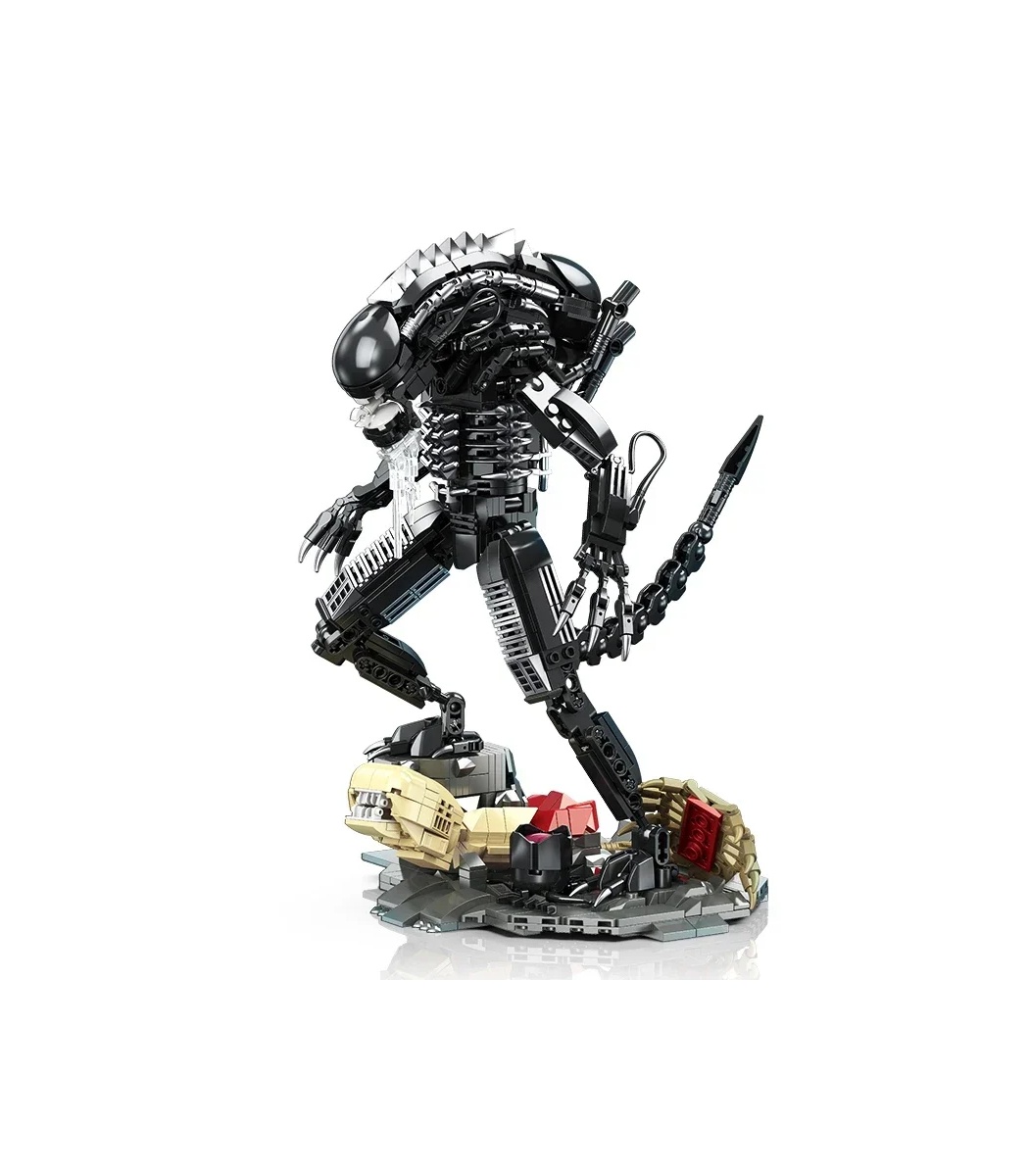 JIE STAR JJ9154 Xenomorph Alien Building Blocks Toy Set