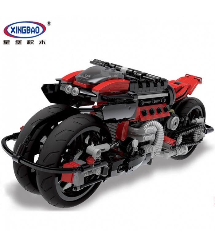 XINGBAO 03021 Motorcycle Building Bricks Set