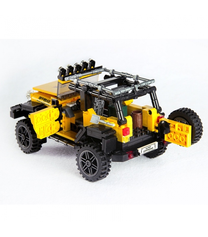 XINGBAO03024Off-Road冒険ジープ建材用煉瓦セット